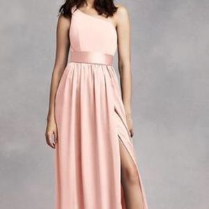 Vera Wang One Shoulder Dress